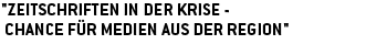 Zeitschriften in der Krise
